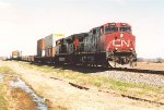 Intermodal cruises south on the ex-IC